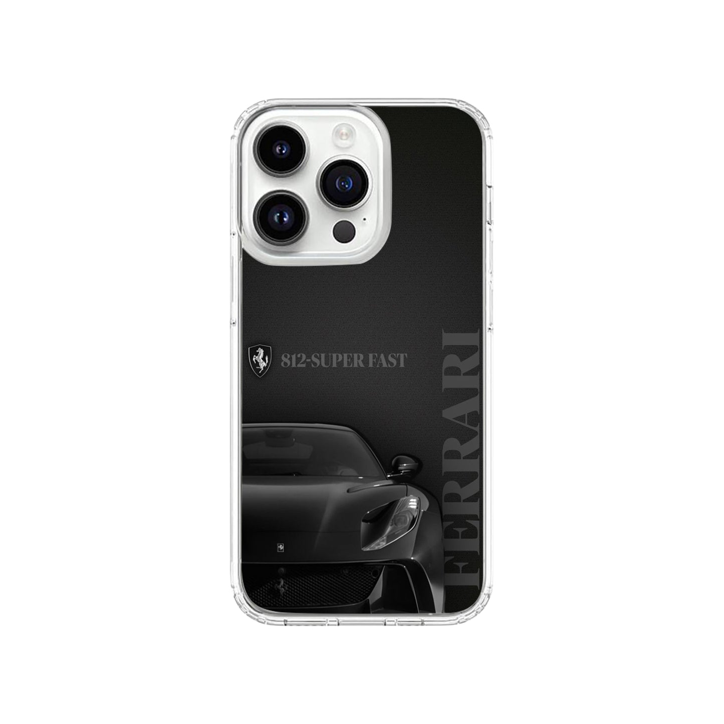 Ferrari 812 Superfast Black Phone Case
