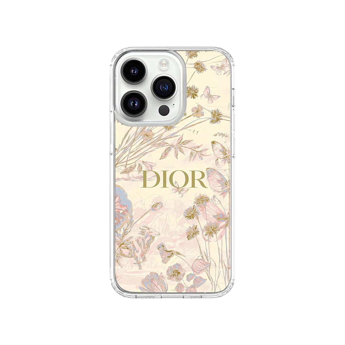 Dior Floral Butterfly Phone Case