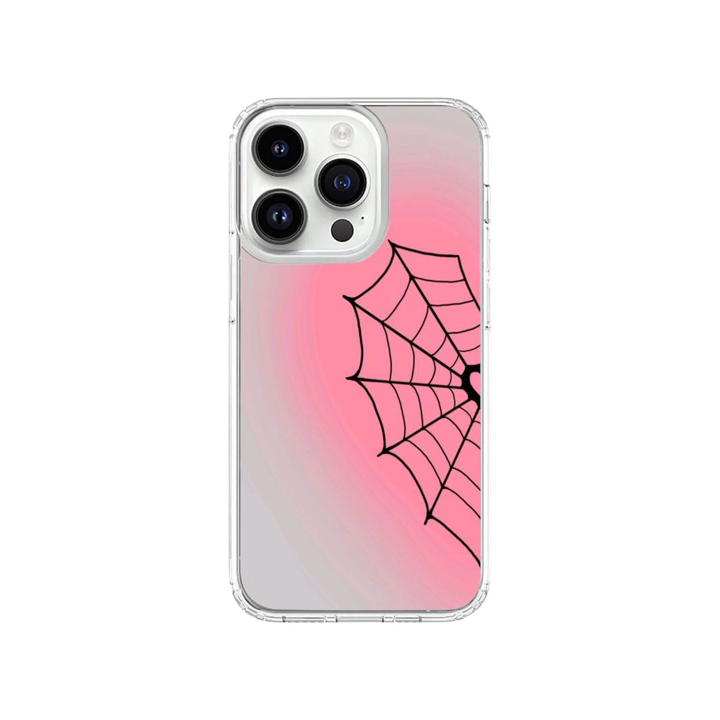 Spider Web Pink Phone Case