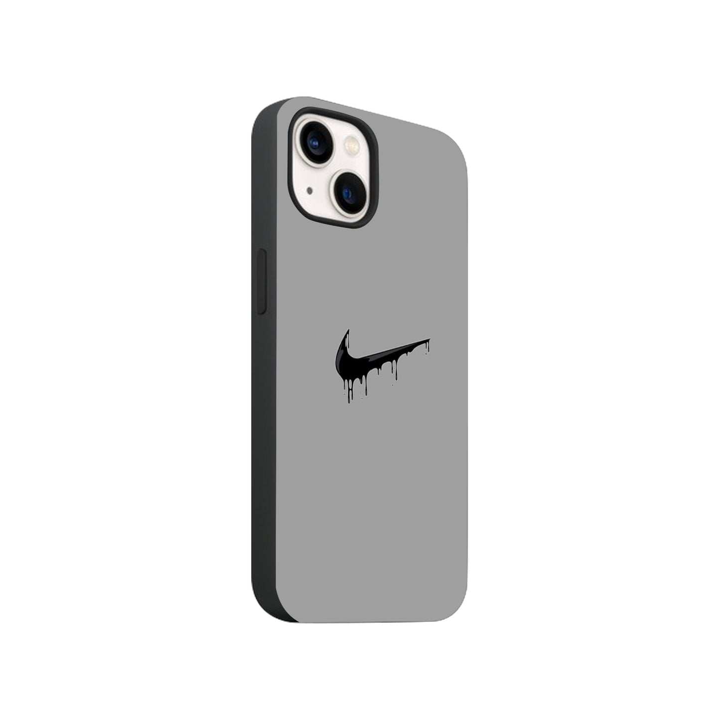 Drip Edition Grey Glossy Phone Case