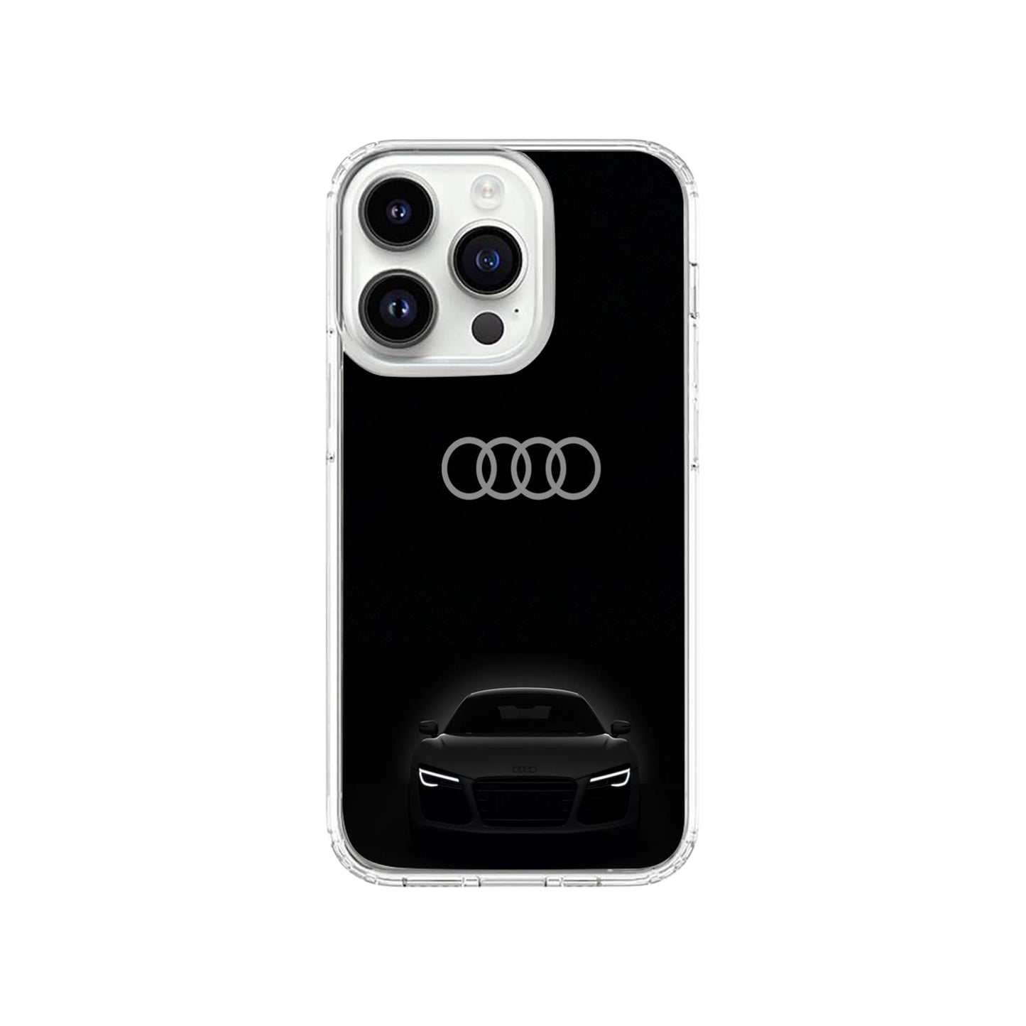 Midnight Drive Black Glosy Phone Case