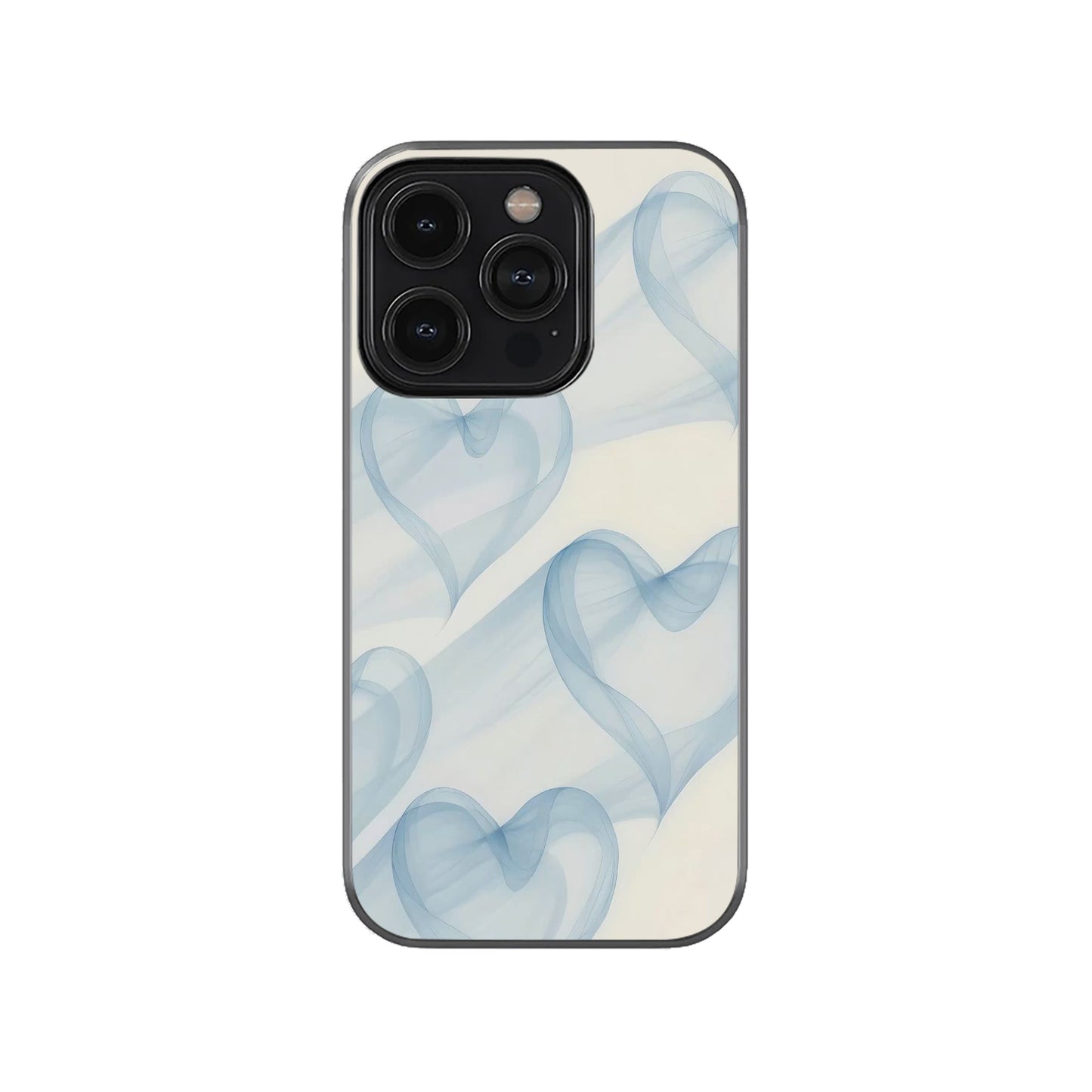 Pastel Blue Heart Phone Case