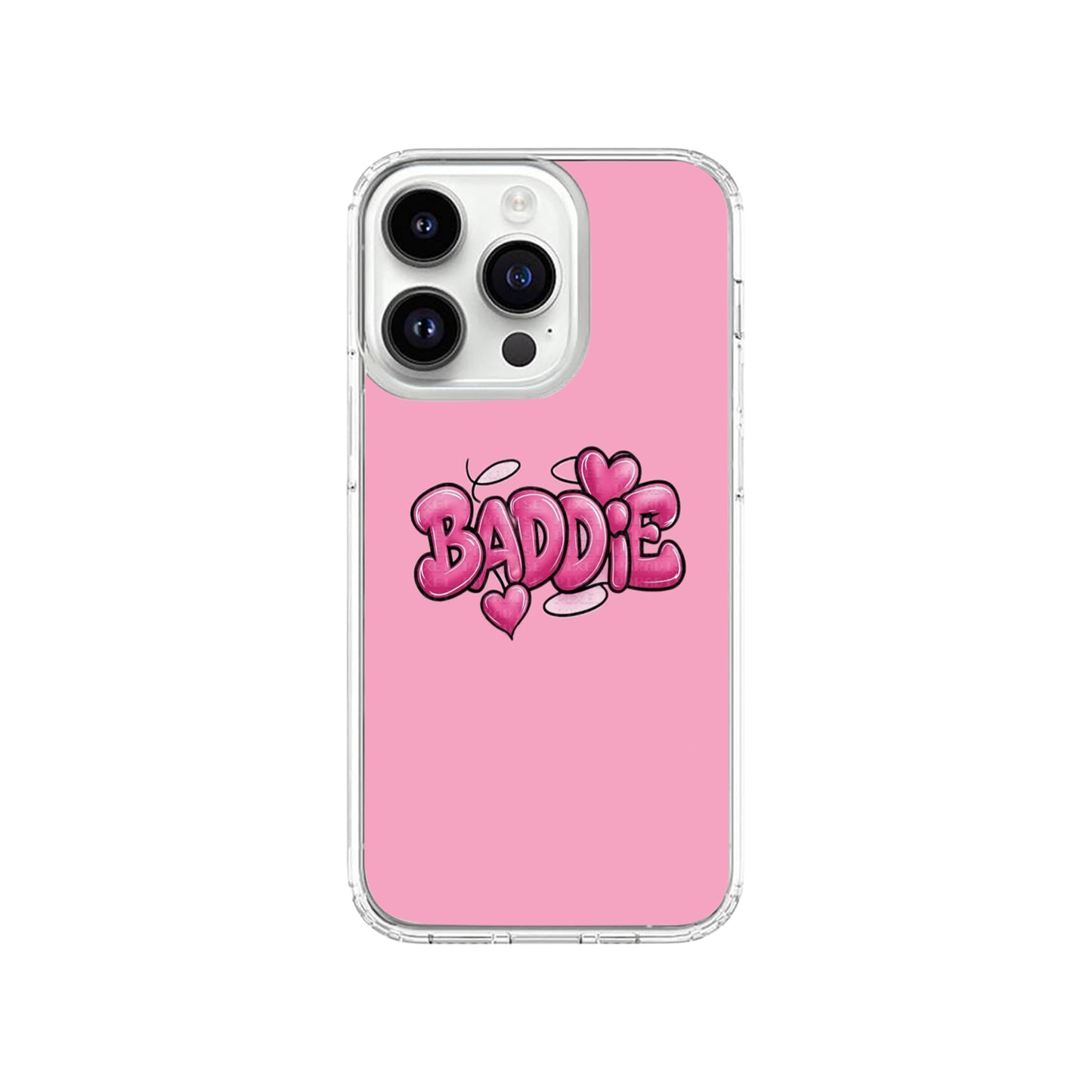 “Baddie” Pink Phone Case