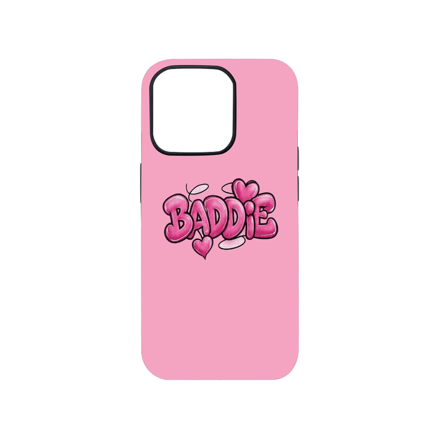 “Baddie” Pink Phone Case