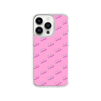 Pink Logo Pattern Phone Case