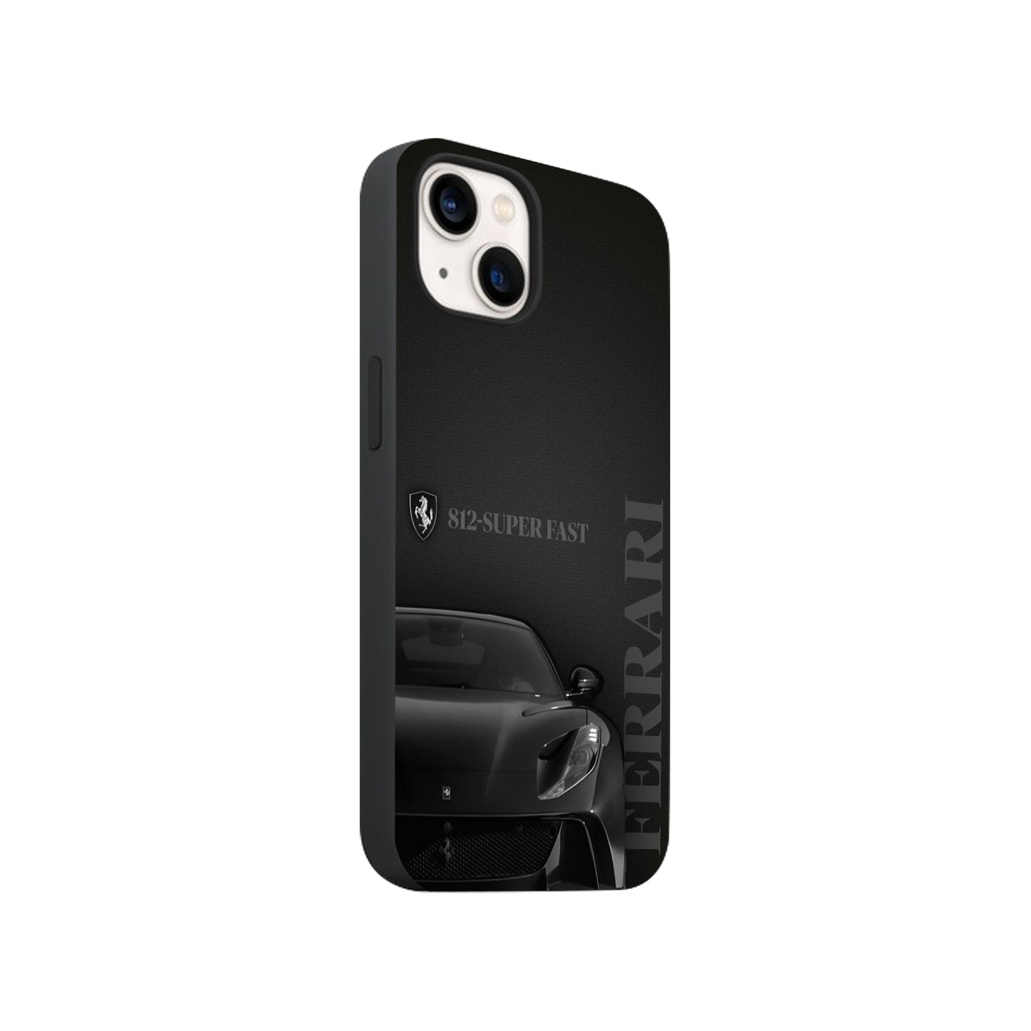 Ferrari 812 Superfast Black Phone Case