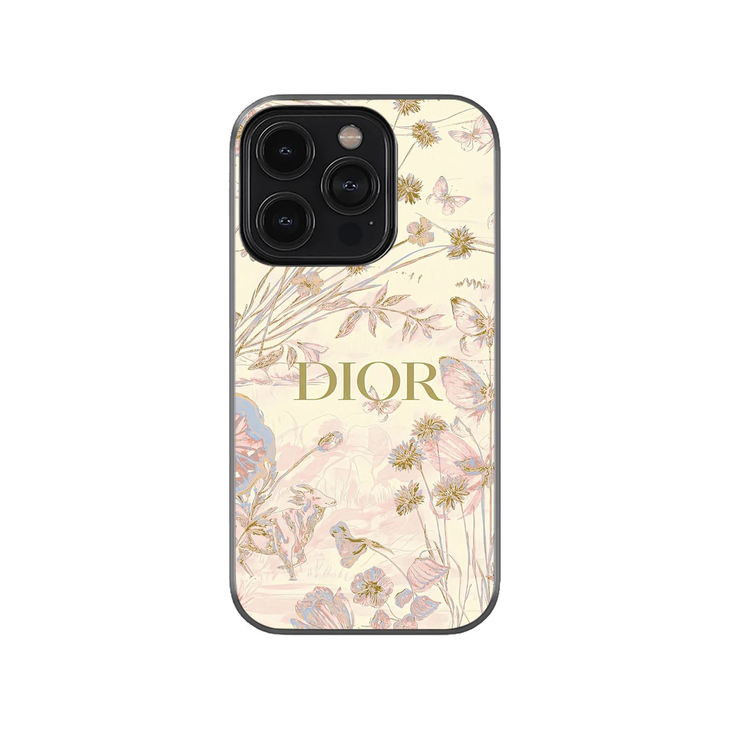 Dior Floral Butterfly Phone Case