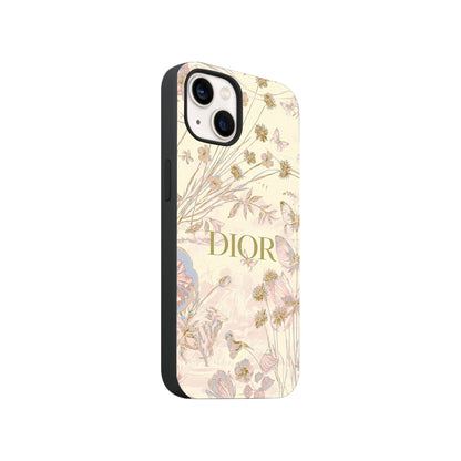 Dior Floral Butterfly Phone Case