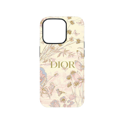 Dior Floral Butterfly Phone Case