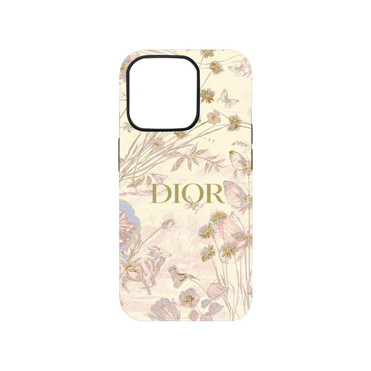 Dior Floral Butterfly Phone Case