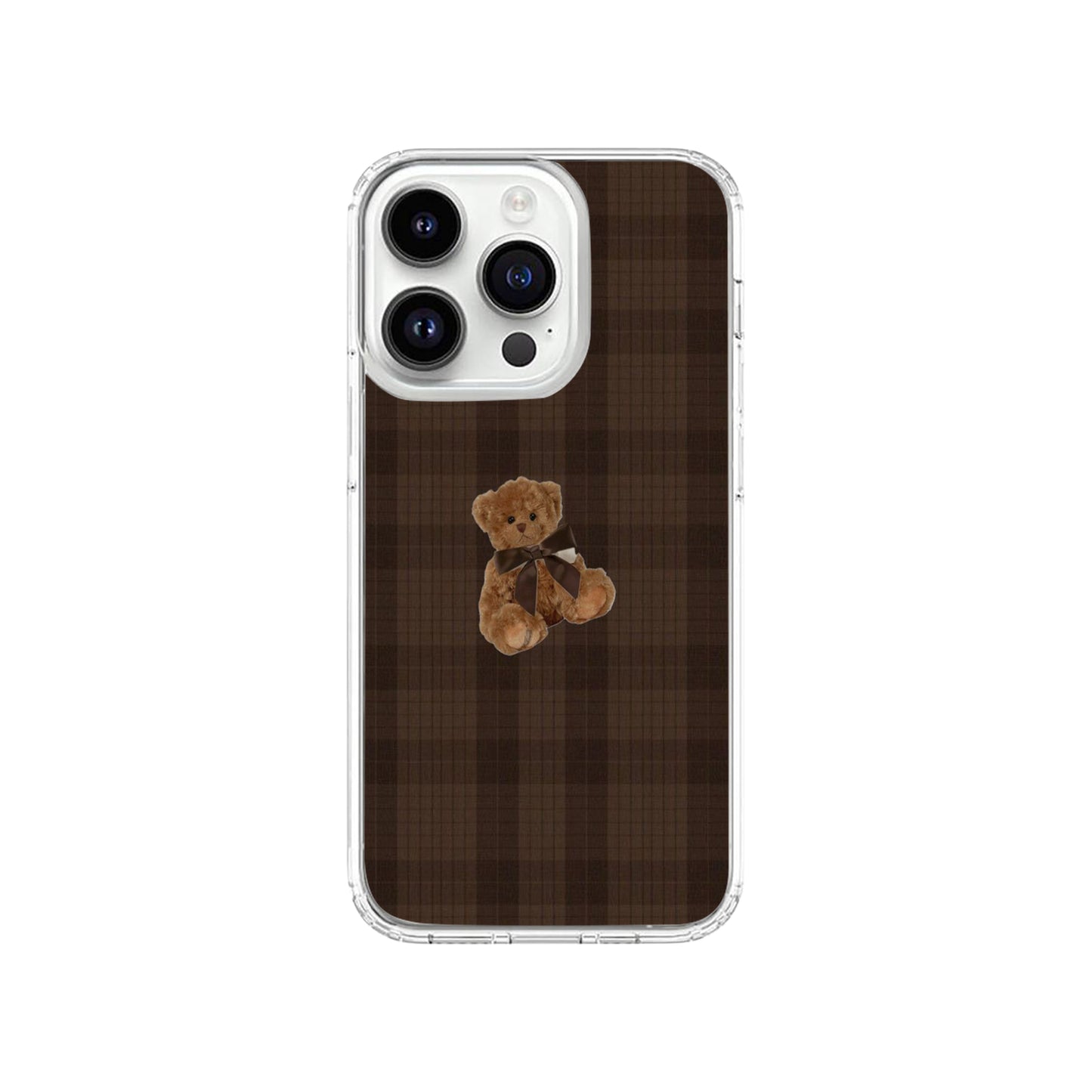 Cute Brown Teddy Bear Phone Case