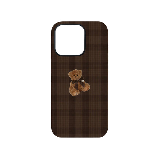 Cute Brown Teddy Bear Phone Case