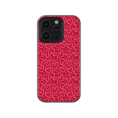 Rosy Hearts Case