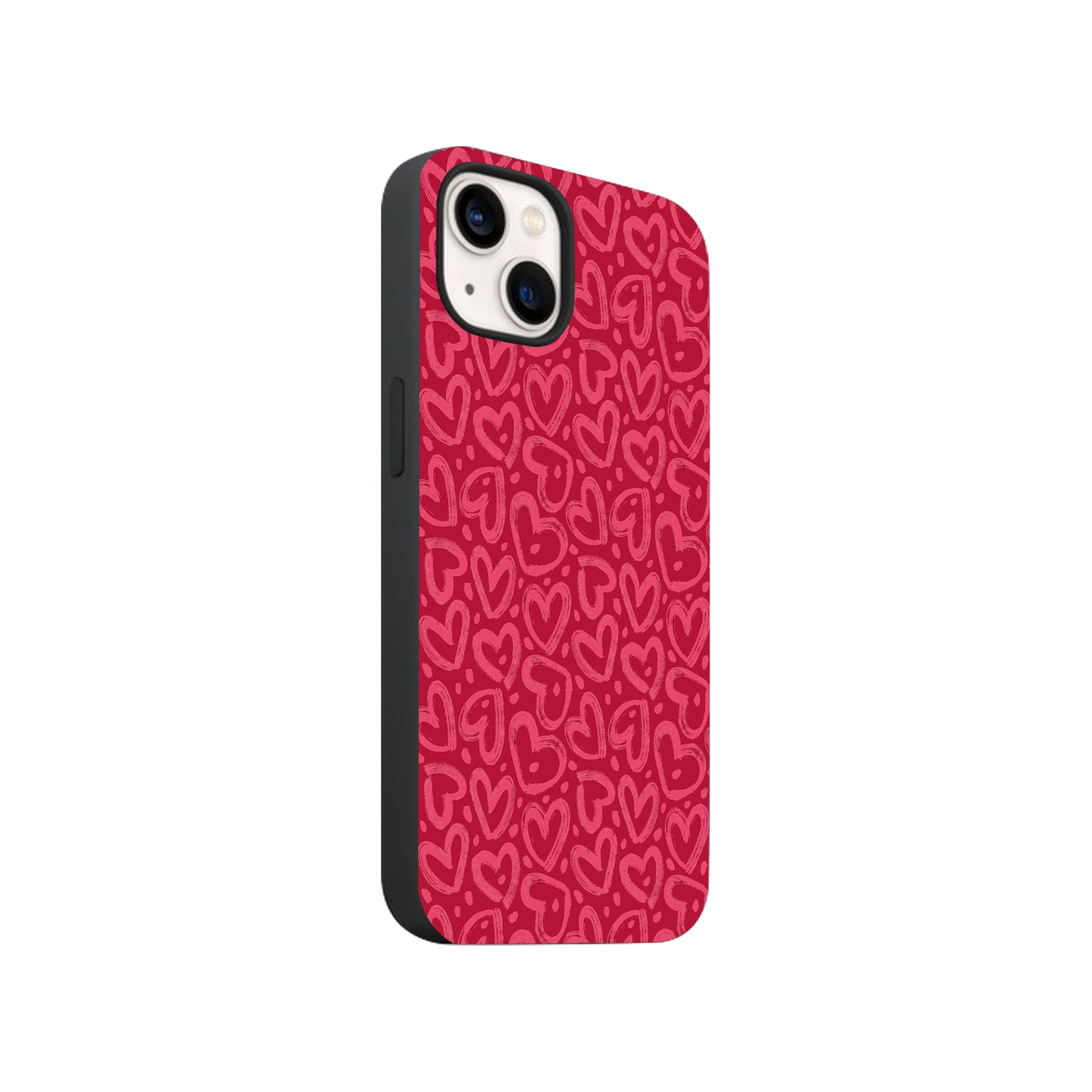 Rosy Hearts Case