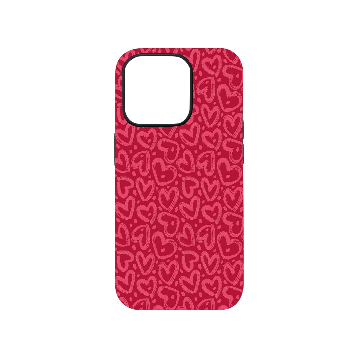 Rosy Hearts Case