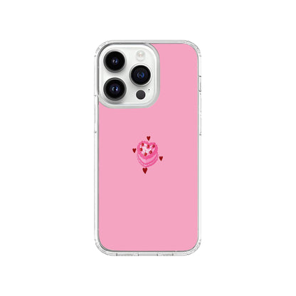 Pink Heart Cake Case