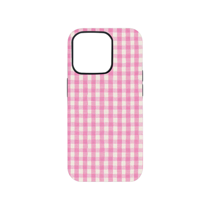 Pink Gingham Case