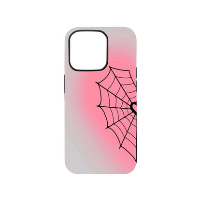 Spider Web Pink Phone Case