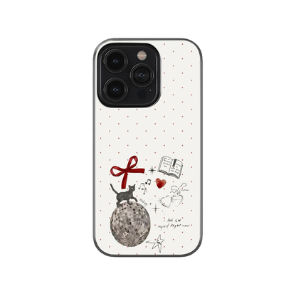 Aesthetic Cat Printed Phone Case