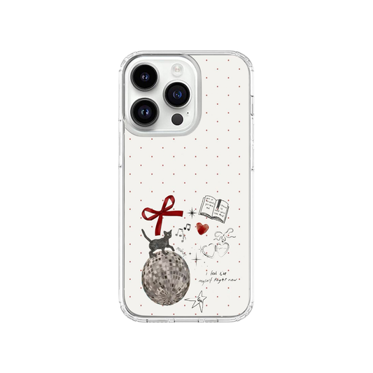 Aesthetic Cat Printed Phone Case