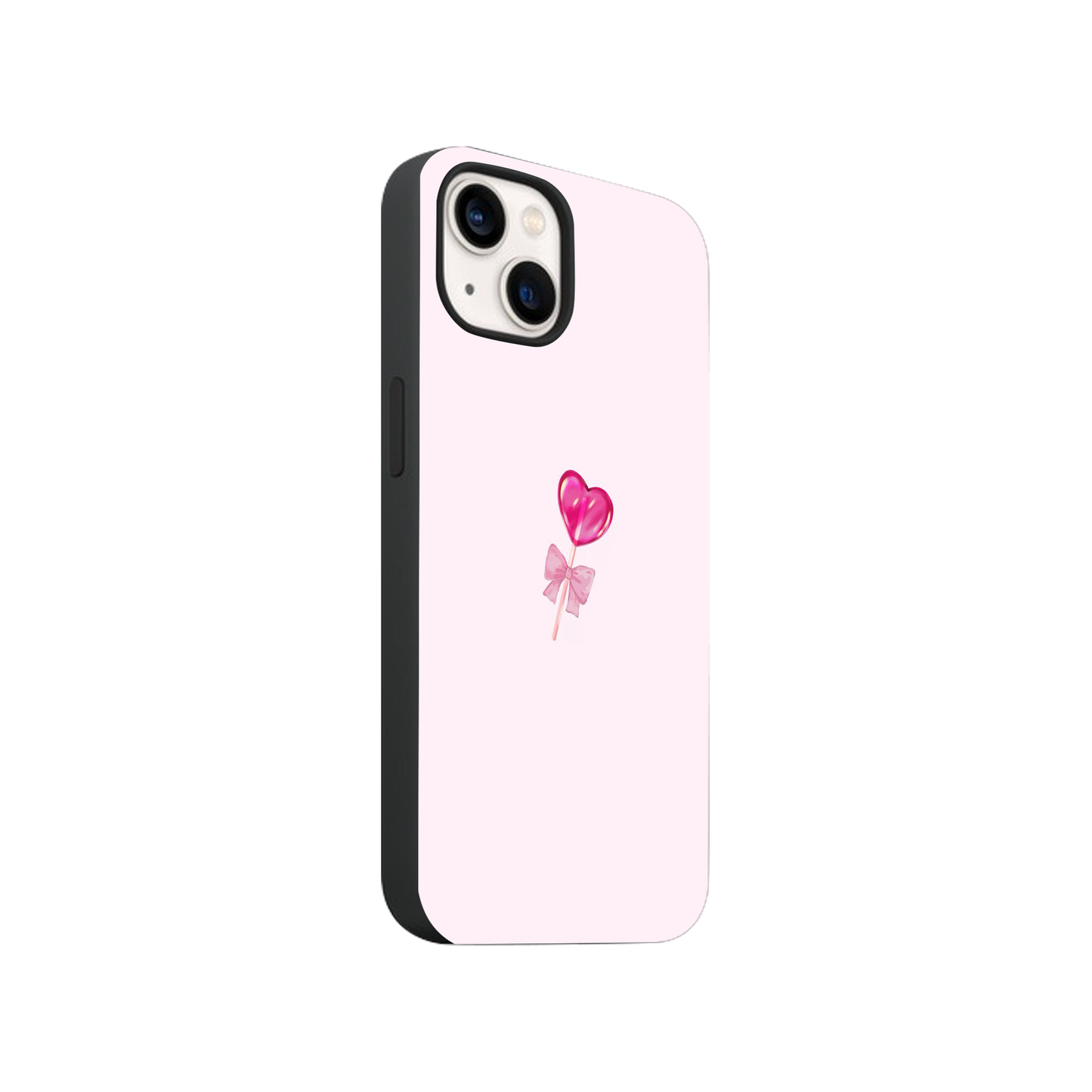 Cute Heart Lollipop Phone Case