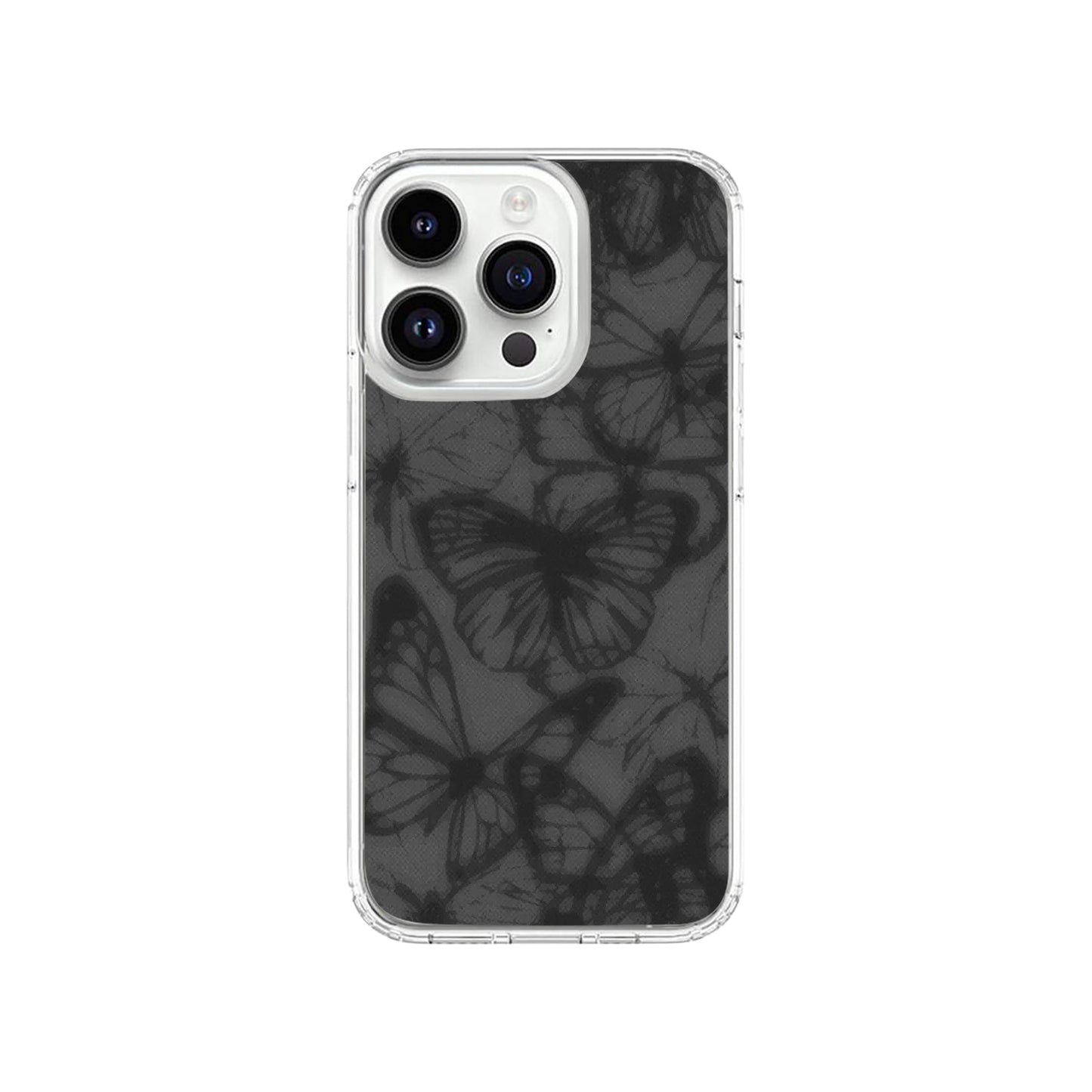 Elegant Black Butterfly Phone Case