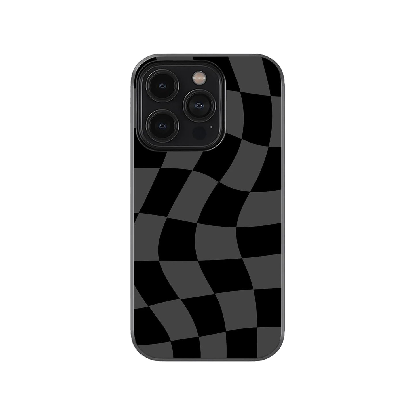 Midnight Wavy Black Phone Case