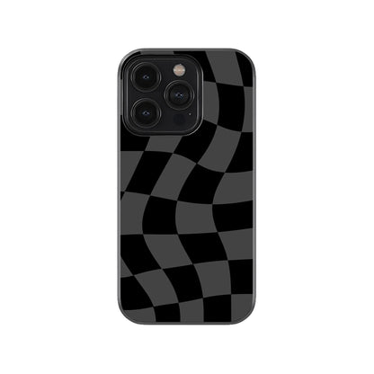 Midnight Wavy Black Phone Case