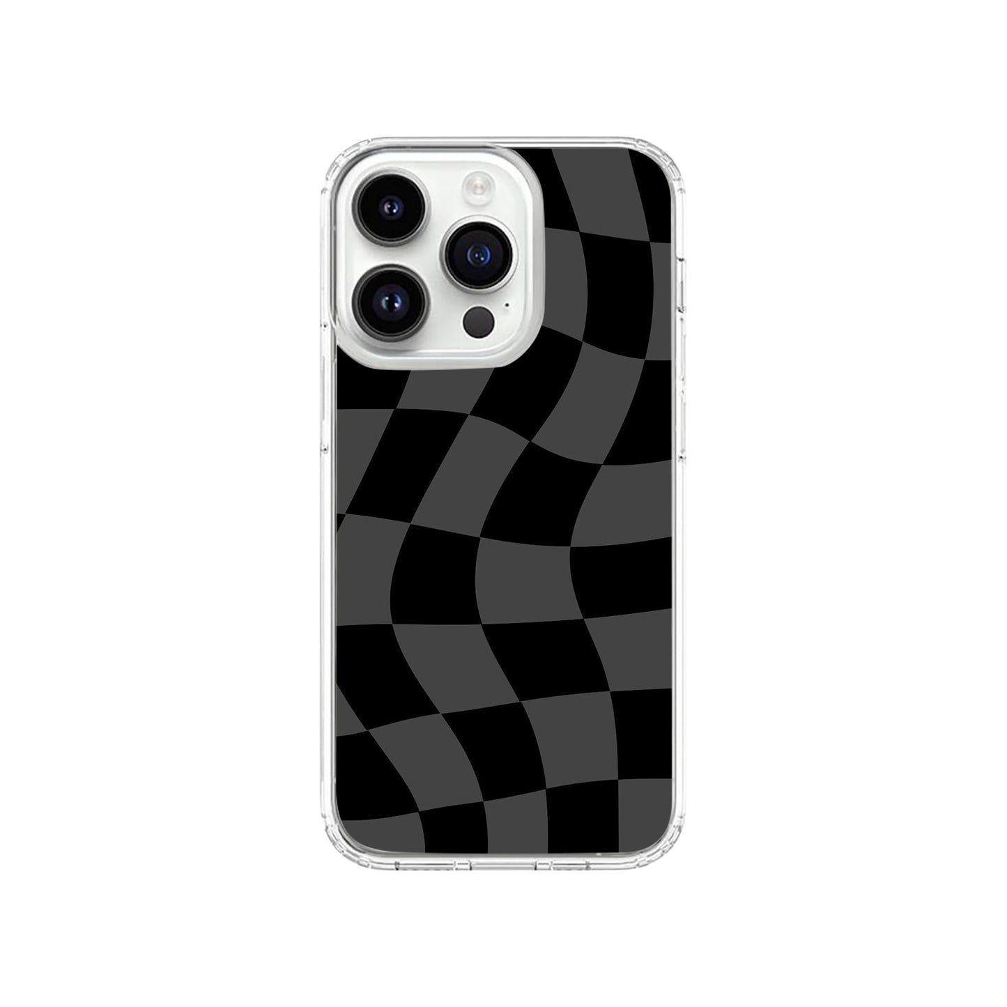 Midnight Wavy Black Phone Case