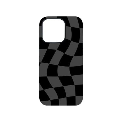 Midnight Wavy Black Phone Case