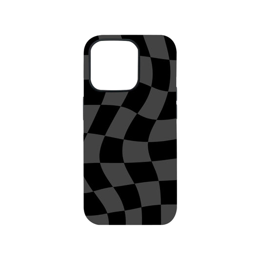 Midnight Wavy Black Phone Case