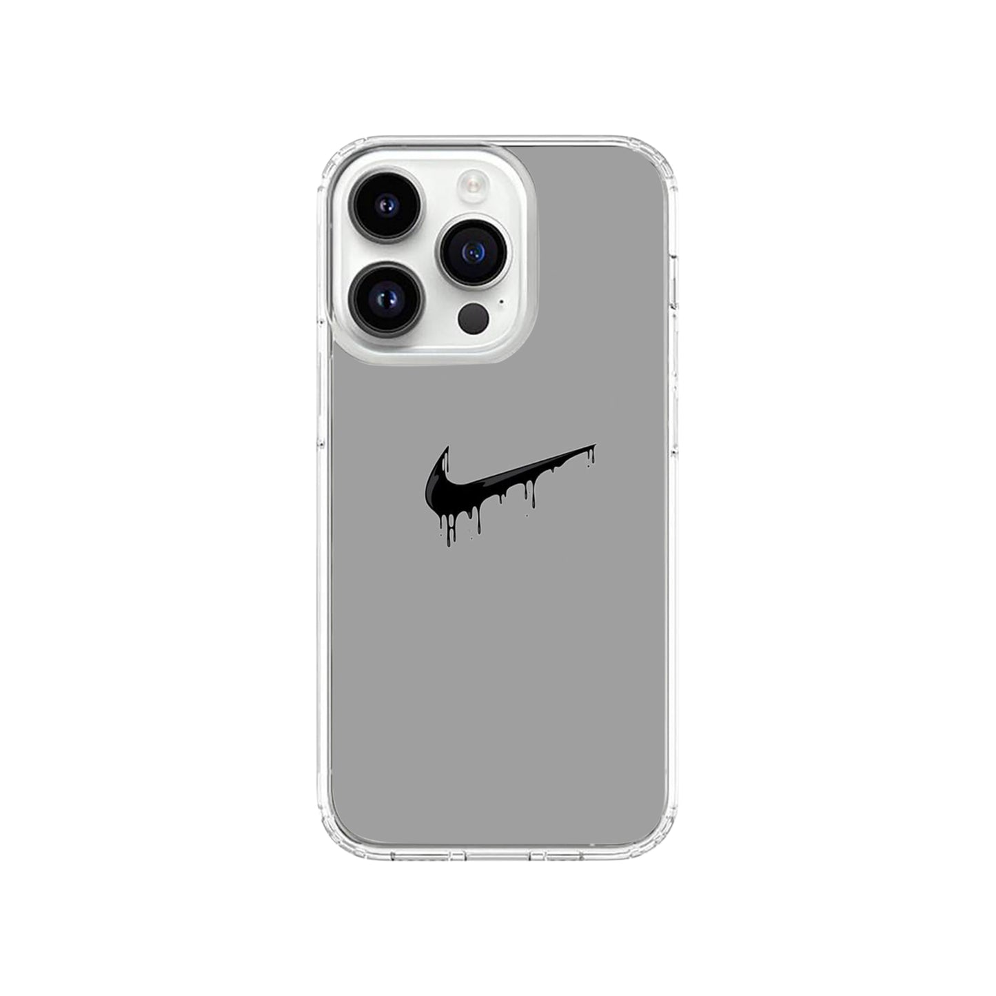 Drip Edition Grey Glossy Phone Case