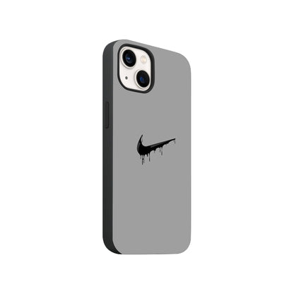 Drip Edition Grey Glossy Phone Case