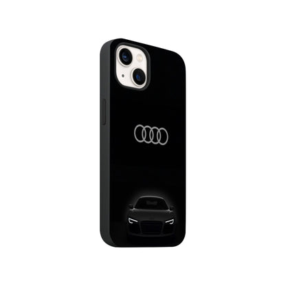 Midnight Drive Black Glosy Phone Case