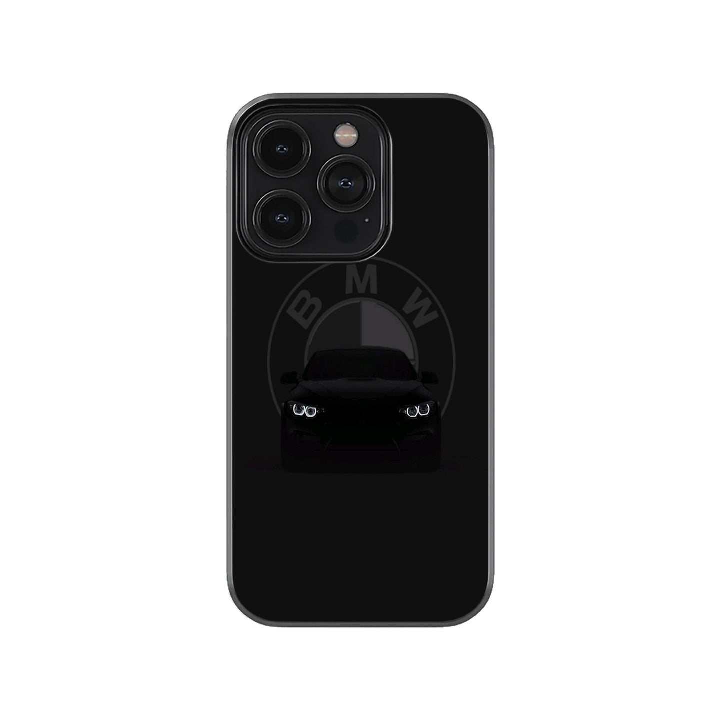 Shadow Black Luxury Car Phone Case