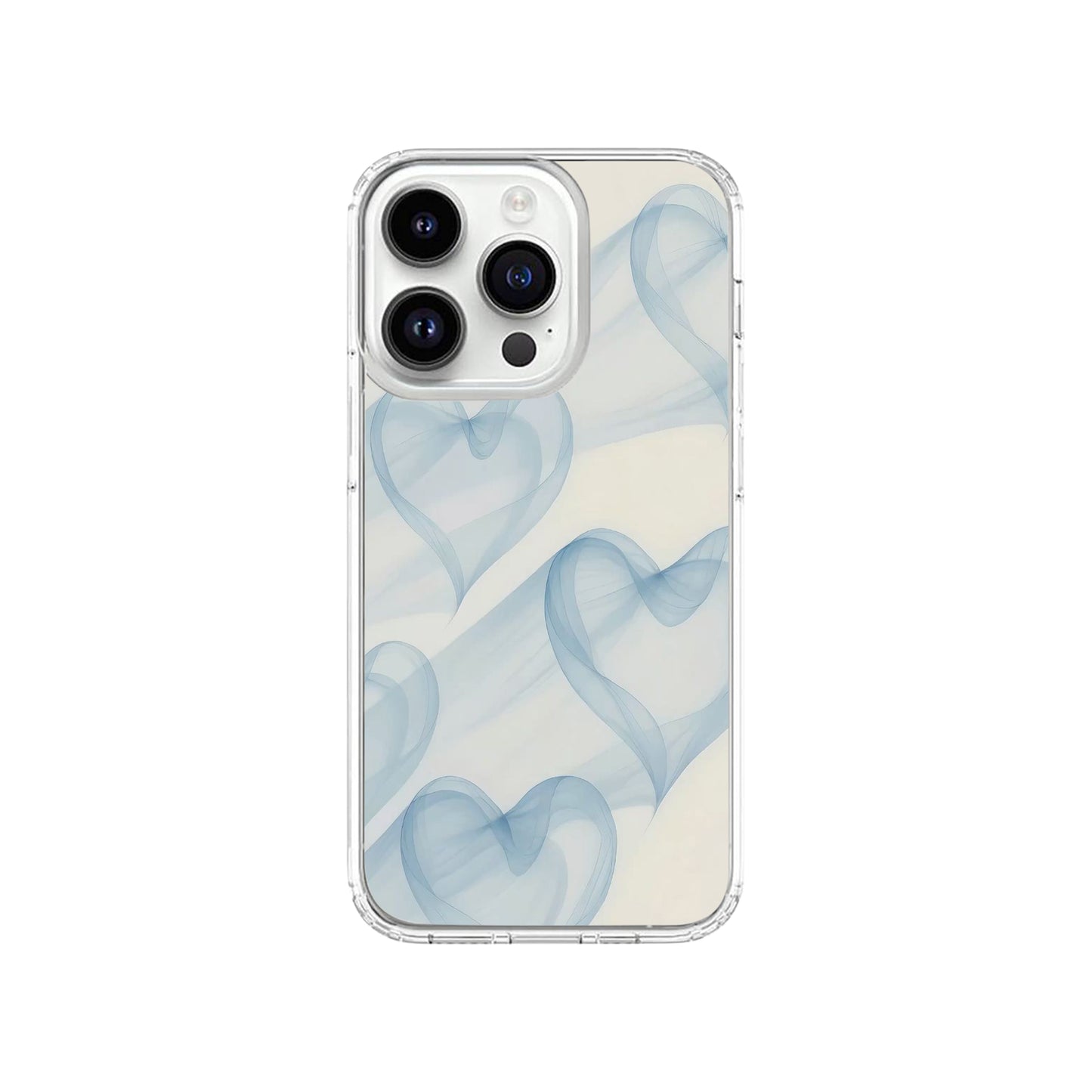 Pastel Blue Heart Phone Case