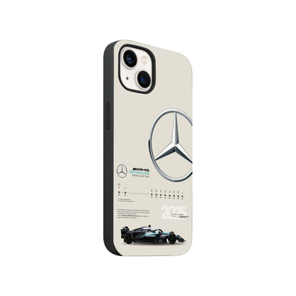Mercedes F1 Car Phone Case