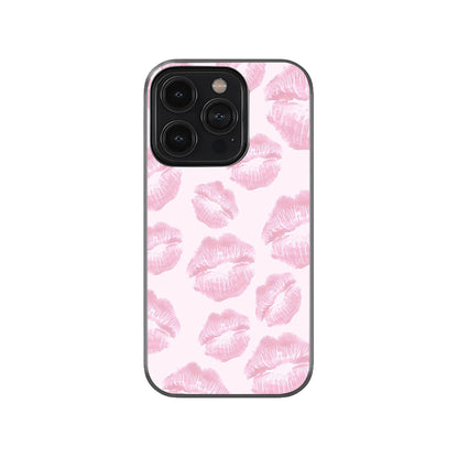 Sweet Kisses Pink Print Phone Case