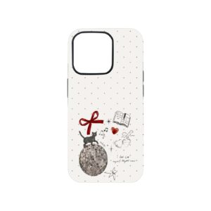 Aesthetic Cat Printed Phone Case