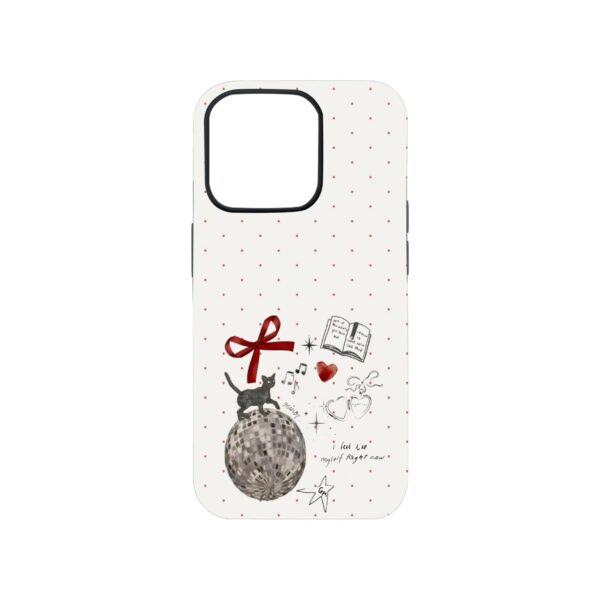 Aesthetic Cat Printed Phone Case