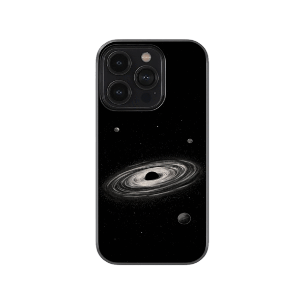 Cosmic Black Hole Phone Case - Image 3