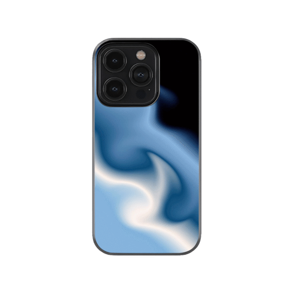 Ethereal Blue Smoke Phone Case - Image 3