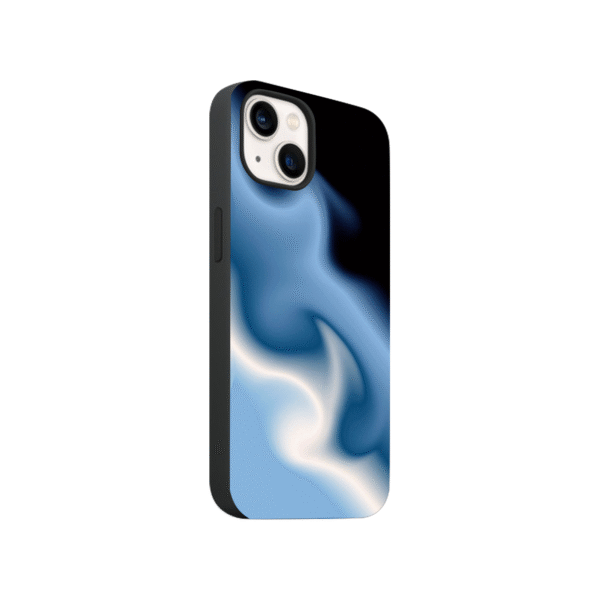 Ethereal Blue Smoke Phone Case - Image 4