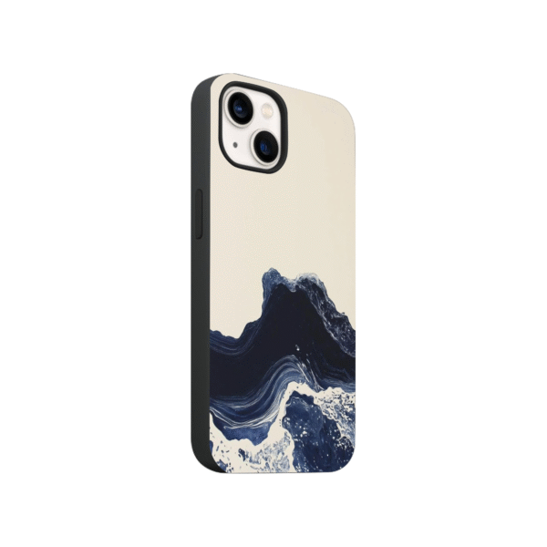 Abstract Wave Phone Case - Image 3
