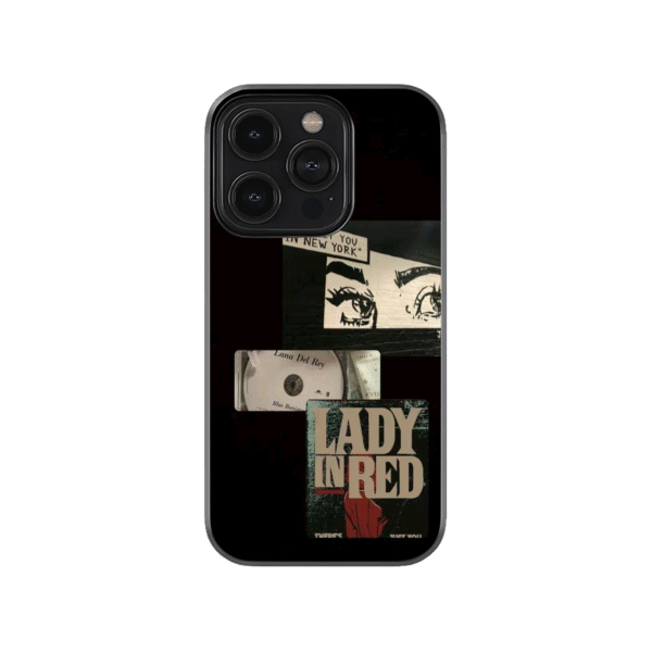 Lady in Red Phone Case - Image 2