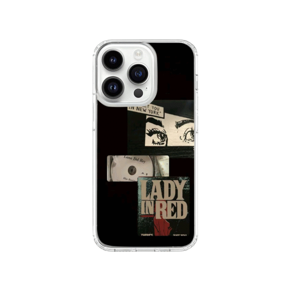 Lady in Red Phone Case - Image 3