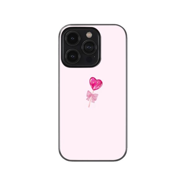 Cute Heart Lollipop Phone Case - Image 4
